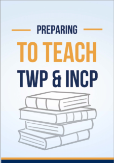 Preparing to Teach TWP &amp; INCP book cover